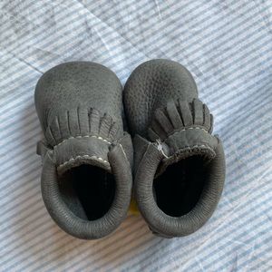 Freshly Picked Slate Grey Mocs Size 1